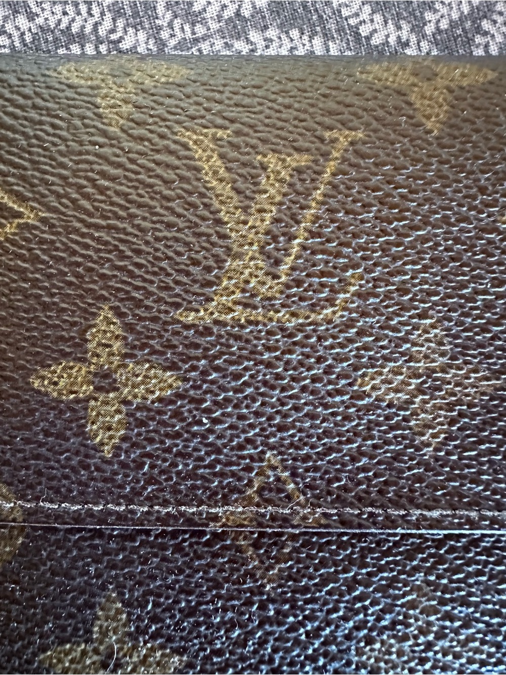 Louis Vuitton Monogram Canvas Folded Wallet in Brown and Gold-tone - Picture 6 of 6